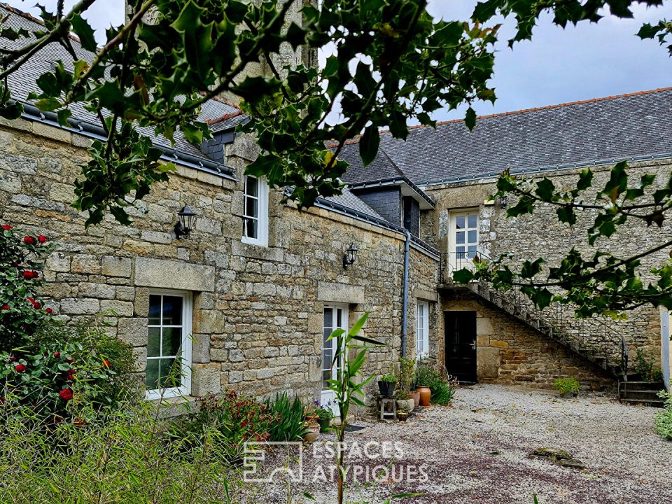 Quiétude et authenticité : Bâtisse en pierre idéale pour chambres d'hôtes ou maison de famille