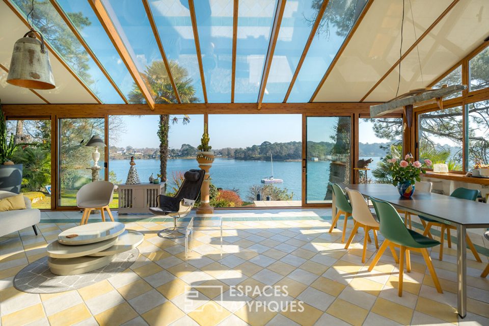 Maison vue dominante sur le Golfe du Morbihan à Baden