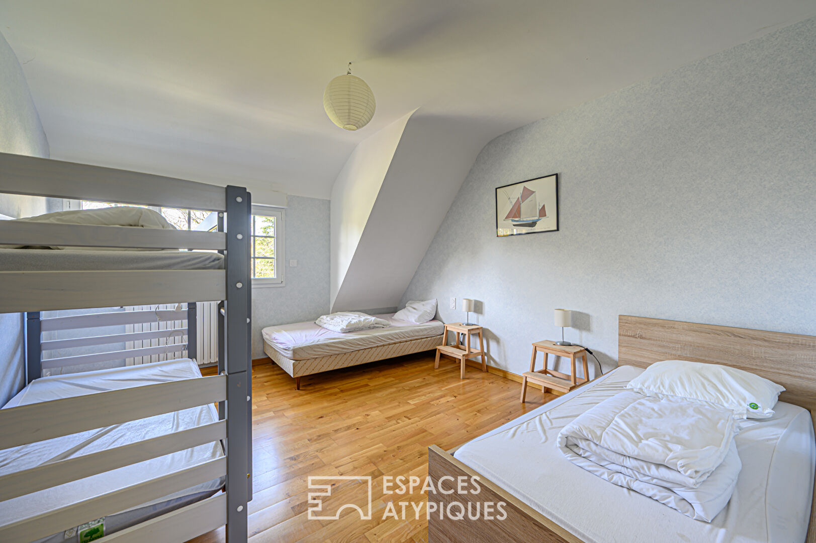 Neo-Breton house with a swimming pool and large landscaped garden in Baden, close to the golf course