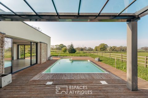 Élégance contemporaine et quiétude bucolique aux portes de Vannes