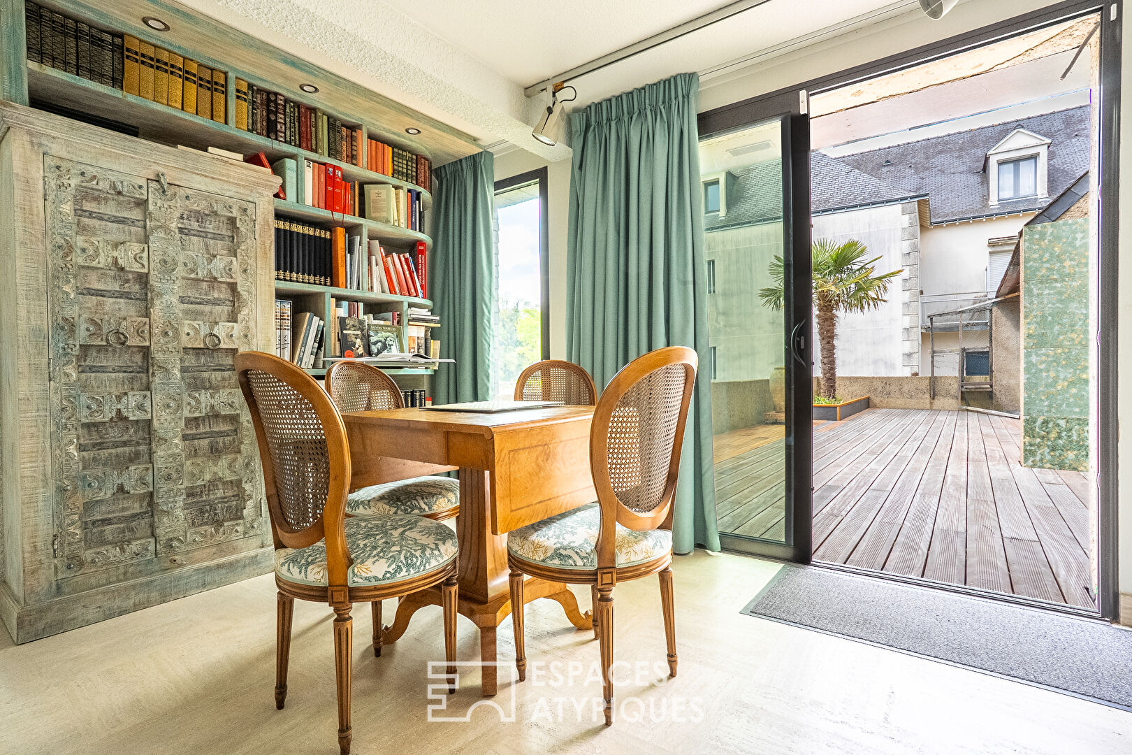 Maison d’architecte au coeur d’Hennebont, avec jardin, terrasse et vue sur le Blavet