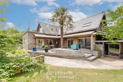 Maison à ossature bois à deux pas des plages de Locmariaquer