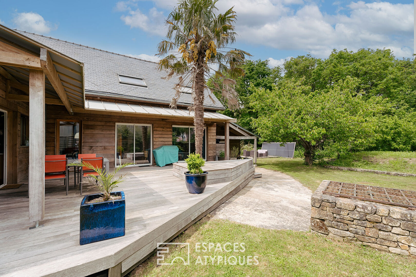 Maison à ossature bois à deux pas des plages de Locmariaquer