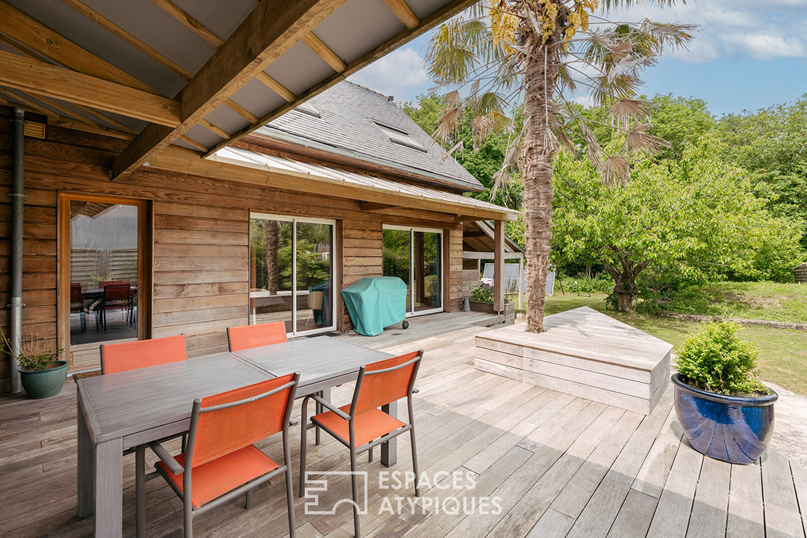 Maison à ossature bois à deux pas des plages de Locmariaquer