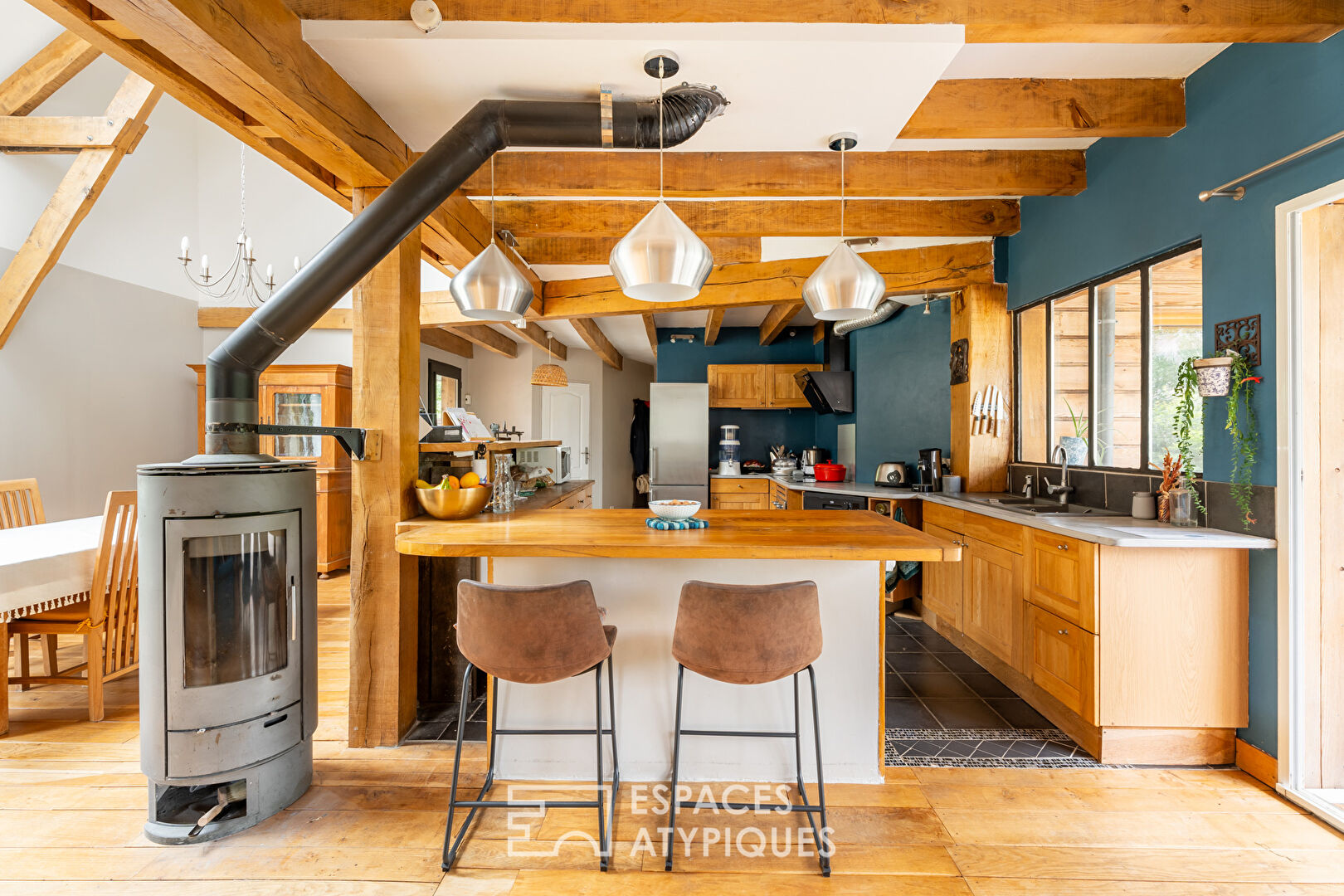 Maison à ossature bois à deux pas des plages de Locmariaquer