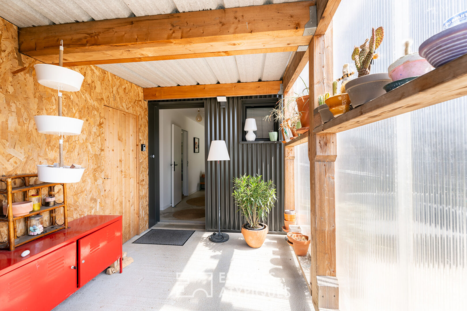 Maison d’architecte à Plescop, dans un environnement calme et résidentiel