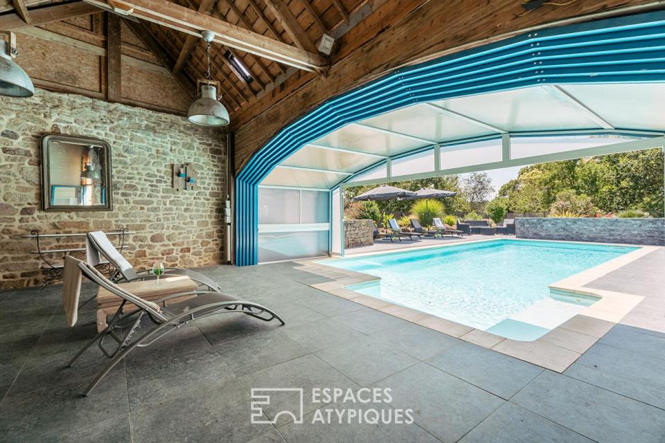 Domaine de caractère, au coeur de la nature, avec piscine et pool house
