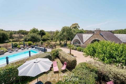 Domaine de caractère, au coeur de la nature, avec piscine et pool house