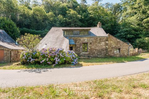 Ancien moulin à eau près de Rochefort-en-Terre à rénover