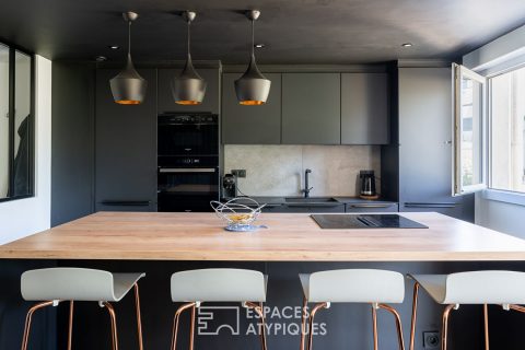 Appartement rénové avec garage et balcon à Vannes
