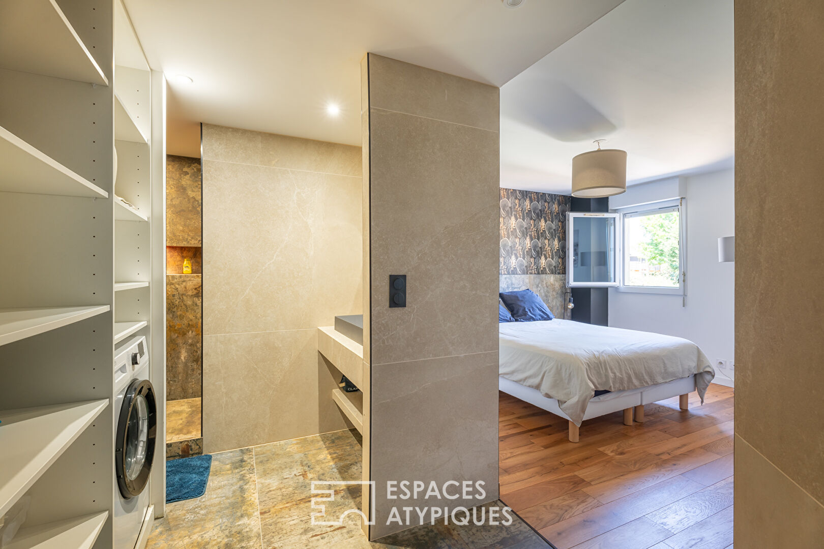 Appartement rénové avec garage et balcon à Vannes