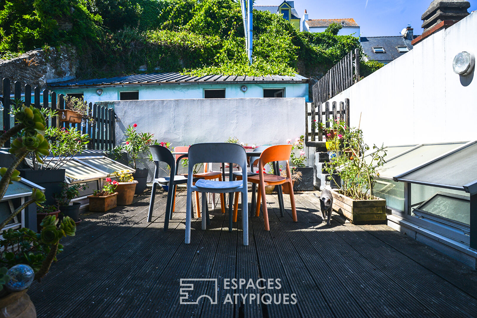 Triplex et sa terrasse en coeur de ville à Belle-ile-en-mer