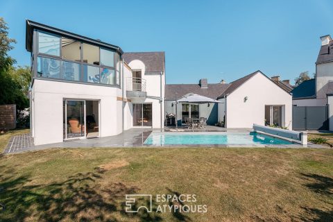 Maison contemporaine en coeur de Bourg à 200 m du Golfe du Morbihan