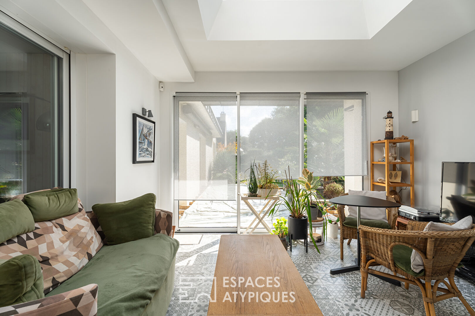 Maison contemporaine de plain-pied en coeur de bourg