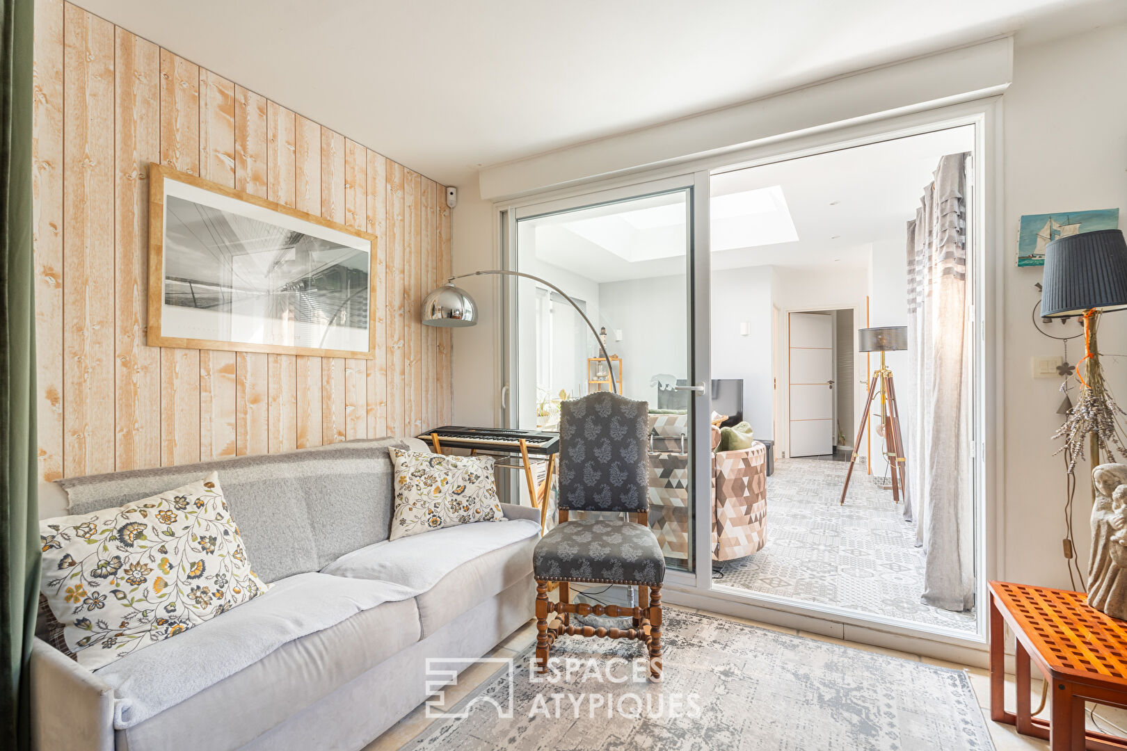 Maison contemporaine de plain-pied en coeur de bourg