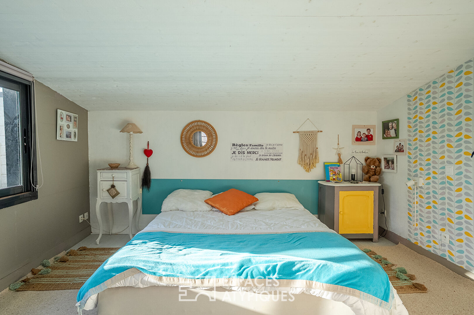 Hidden loft-style house with garden in the heart of a former workshop