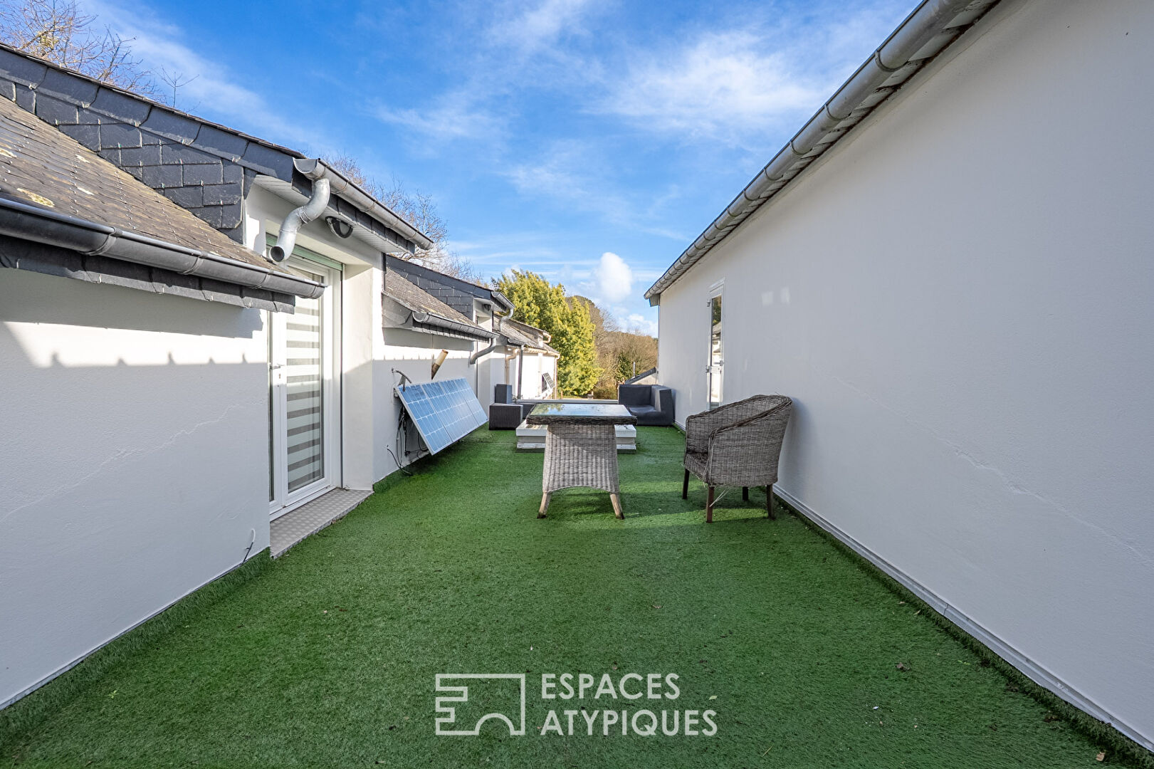Maison familiale avec vue sur le Scorff à cinq minutes de Lorient