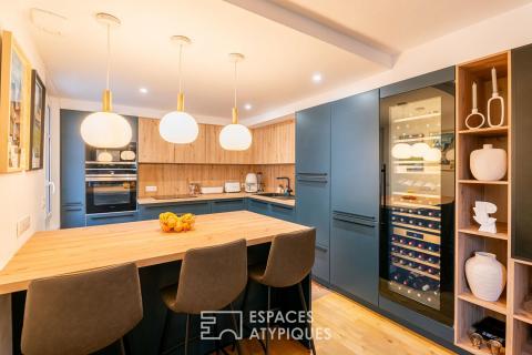 Appartement rénové sous les toits de l&rsquo;intra-muros Vannetais