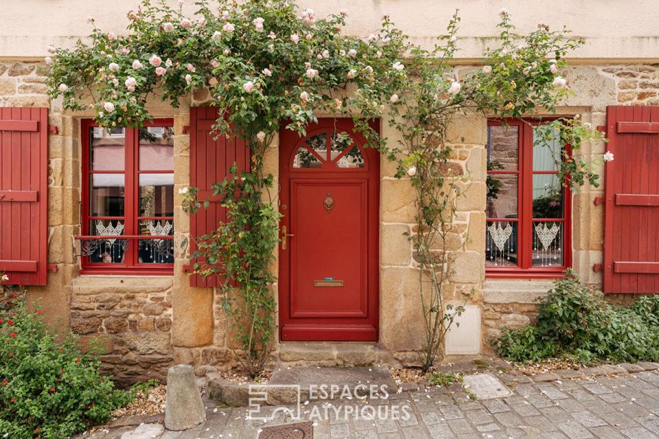 Maison au charme singulier aux abords des remparts d'Auray