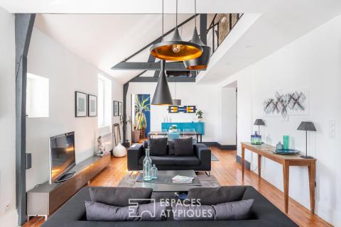 Loft d’architecte avec volume cathédrale proche des Remparts