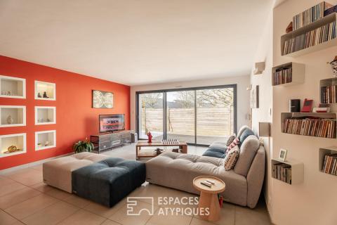 Maison moderne de plain-pied à l&rsquo;entrée du Golfe du Morbihan