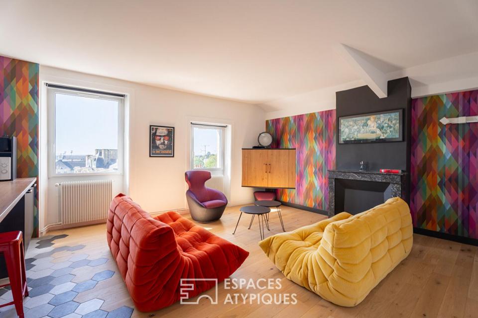 Appartement rénové avec vue imprenable au coeur de Vannes