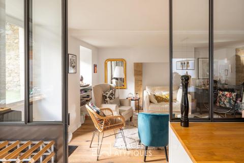 Maison de caractère avec jardin intime à quelques