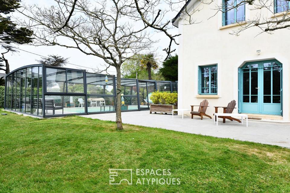 Magnifique propriété avec grand jardin et piscine