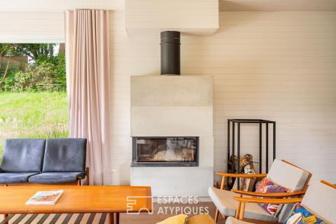 Maison d&rsquo;architecte avec vue sur l&rsquo;eau