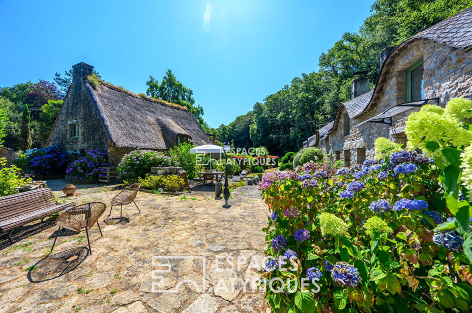Ancien moulin et son domaine bucolique au coeur du Morbihan