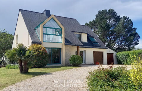Villa avec piscine et vue panoramique sur le Golfe du Morbihan