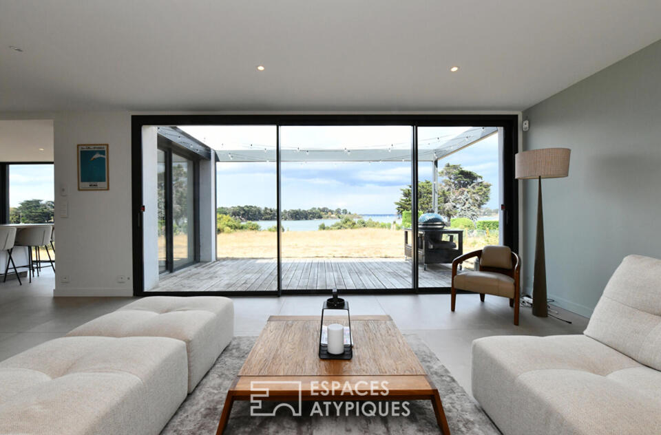 Propriété avec vue mer et accès direct - Golfe du Morbihan