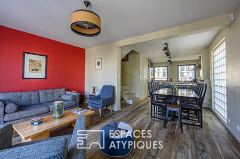 Maison triplex contemporaine avec dépendance et vaste garage en plein coeur de Lorient