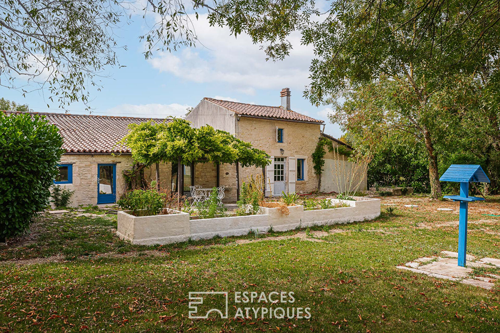 Ancienne ferme restaurée avec goût