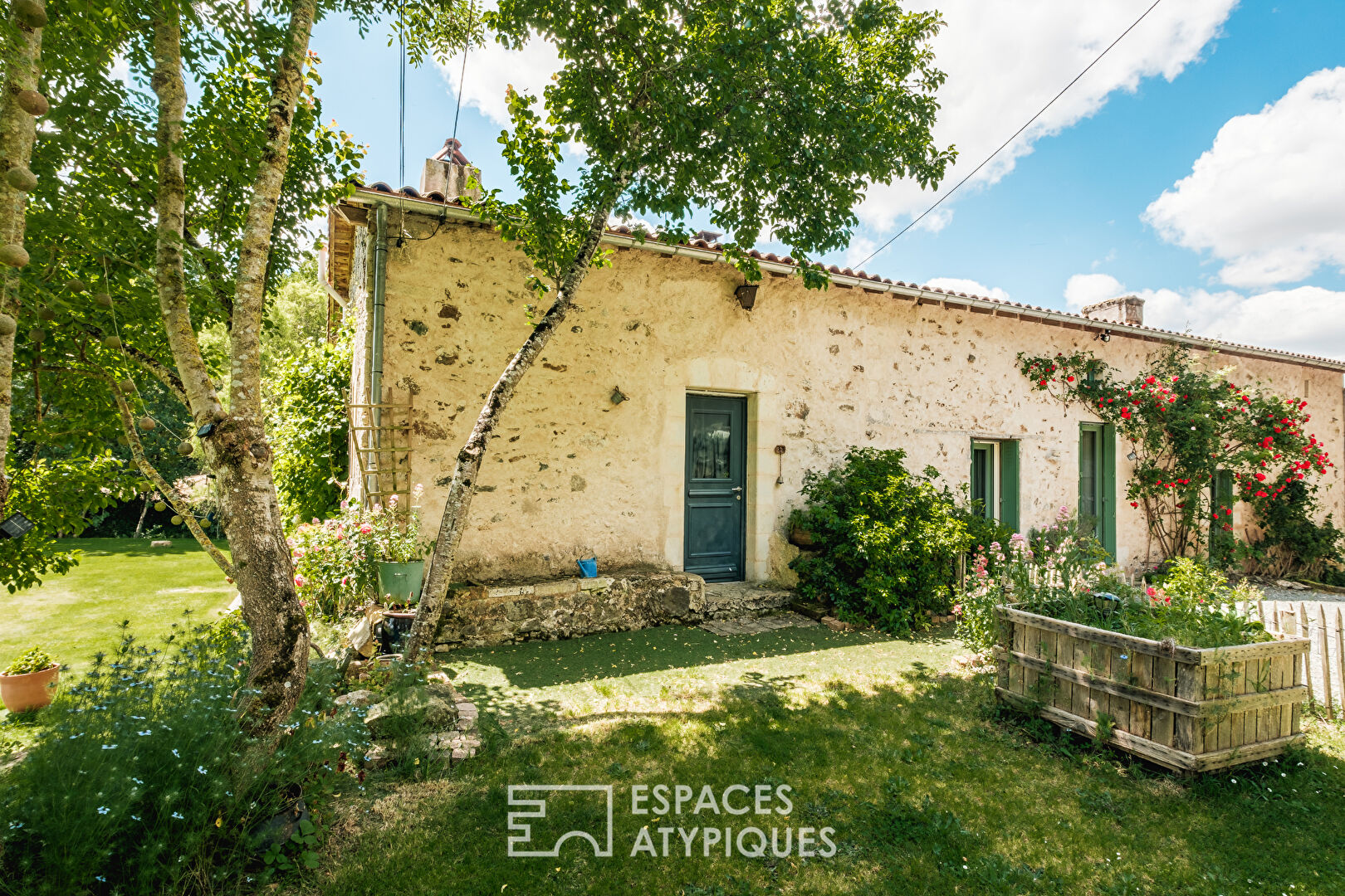 Old mill in an idyllic setting on the banks of the Autize