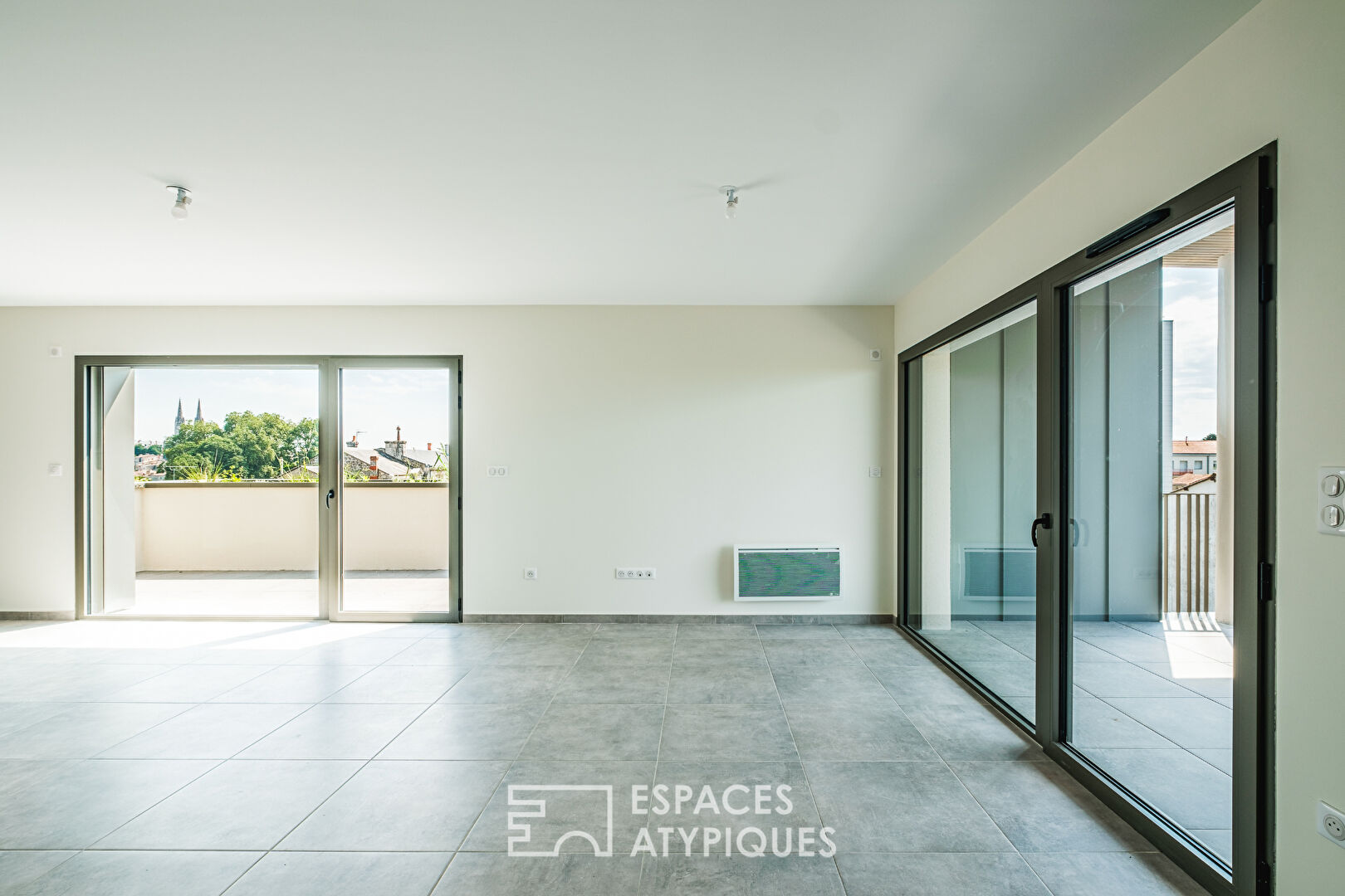 Rooftop with a privileged view of Niort