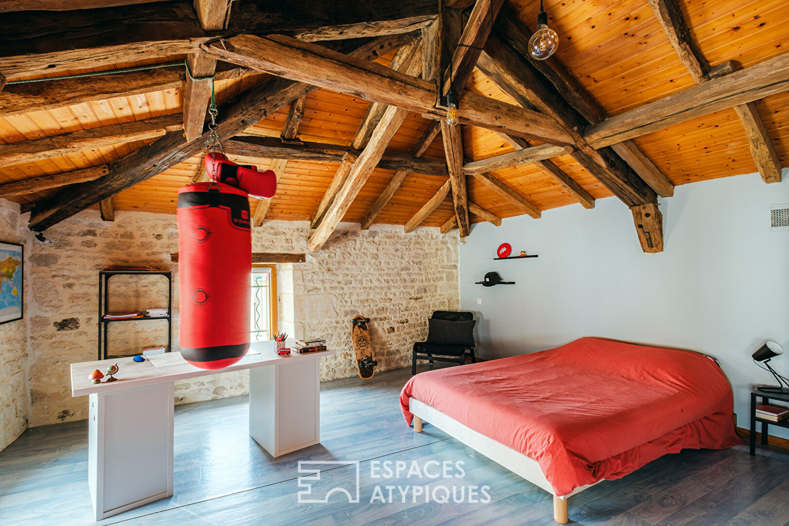 Ancienne usine devenue maison familiale