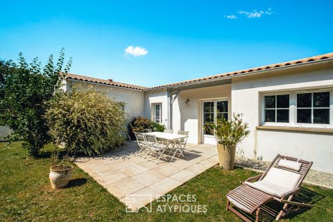 Maison à l&rsquo;esprit rétais dans un environnement privilégié