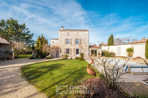 Charming old mill adjoining its house
