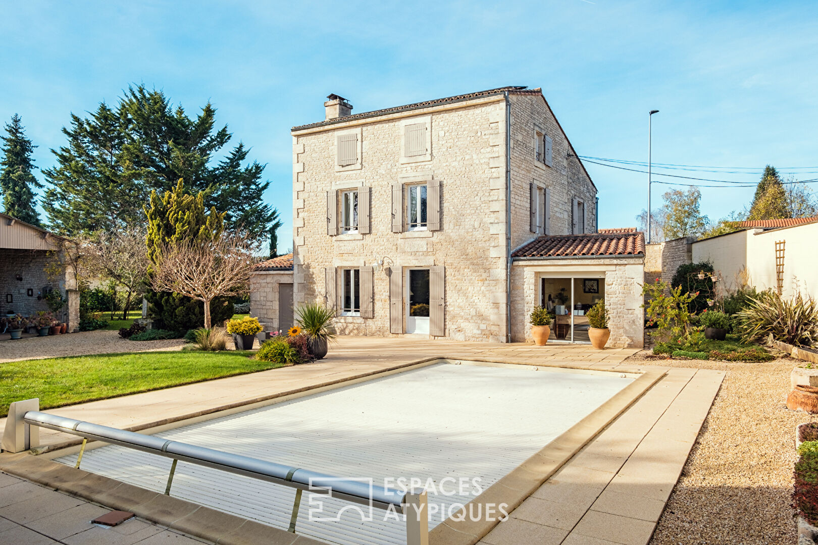 Charming old mill adjoining its house