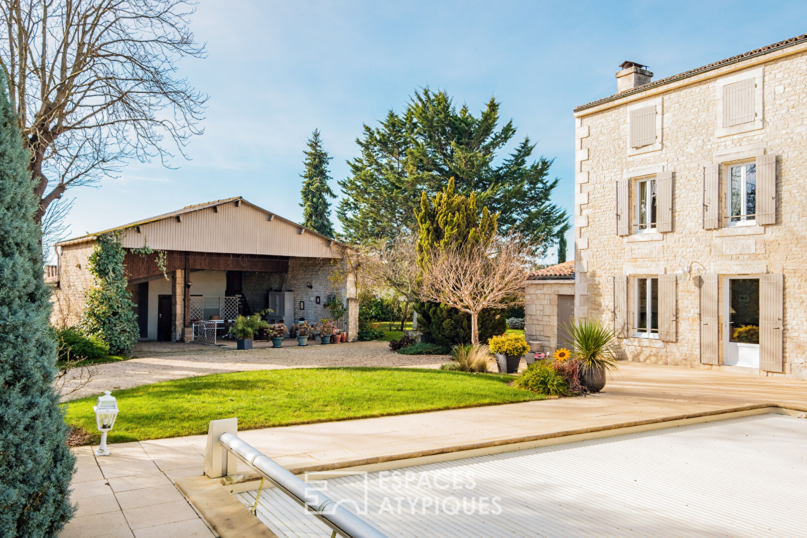 Charming old mill adjoining its house