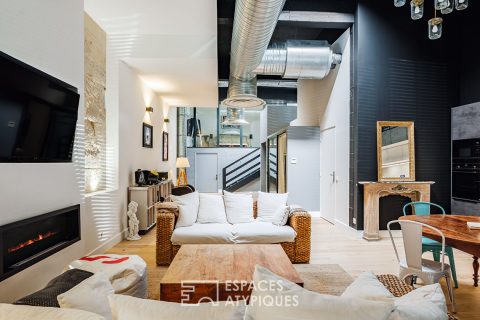 Intimate and daring loft in the heart of the city