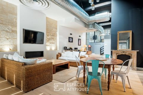 Intimate and daring loft in the heart of the city