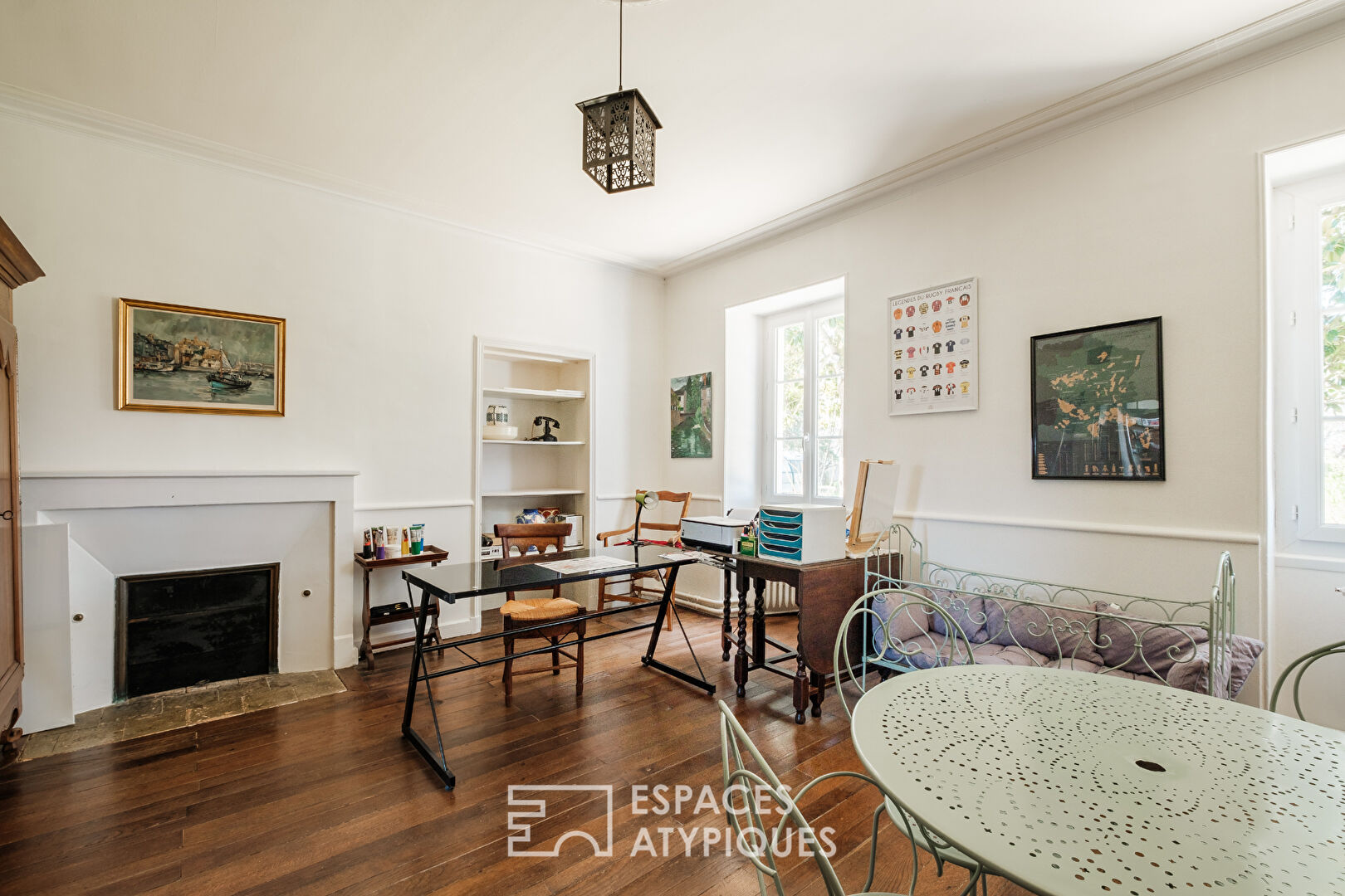 Historic property, hidden from view