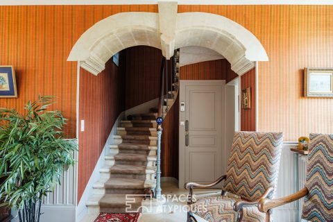 Maison de maître en coeur de village