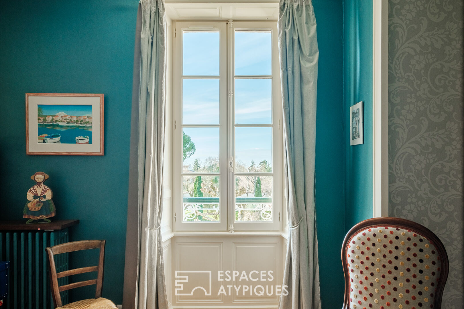 Maison de maître en coeur de village