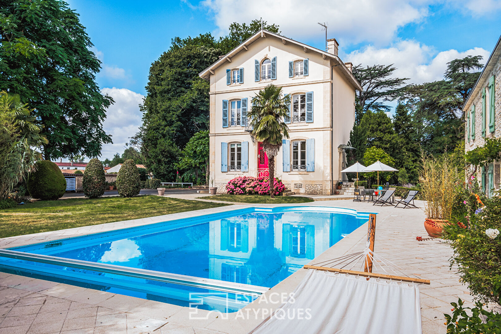 Logis du XIXe dans la capitale du Marais poitevin