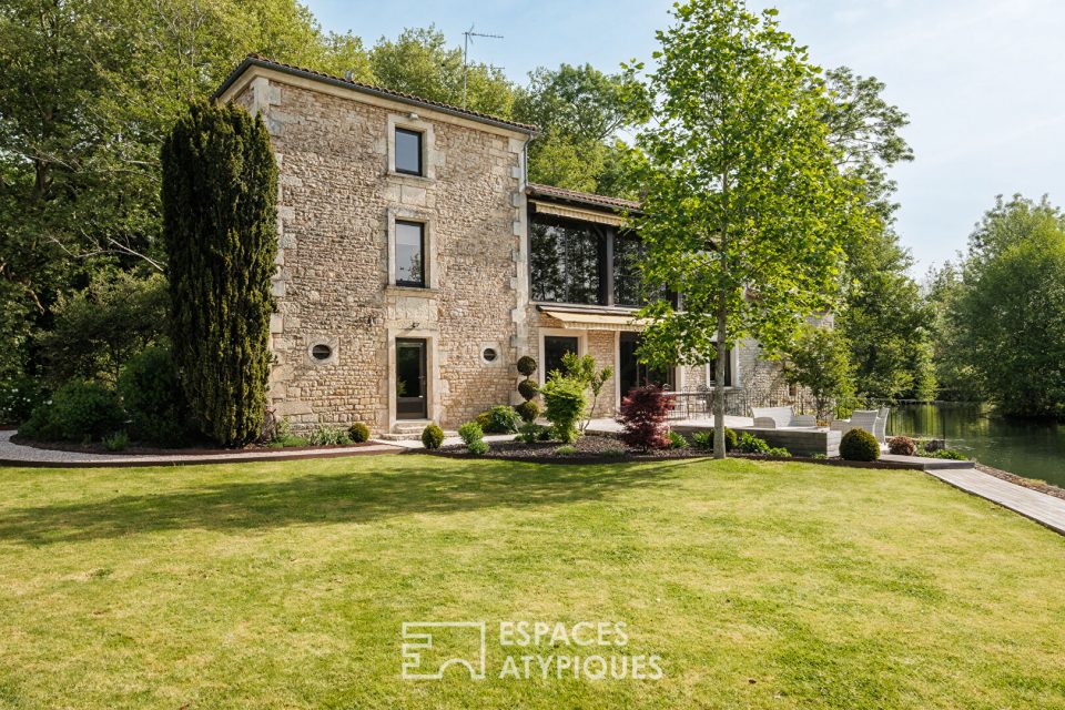 Ancien moulin du XVIIème siècle et son gîte indépendant