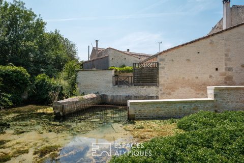 Pierres et histoire dans un cadre bucolique