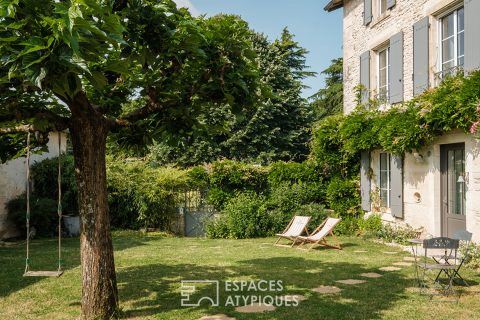 Ancienne ferme de 1870 subtilement rénovée